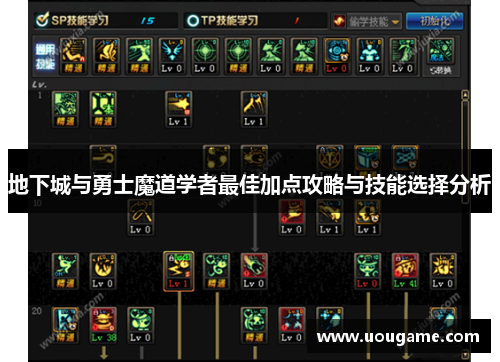 地下城与勇士魔道学者最佳加点攻略与技能选择分析